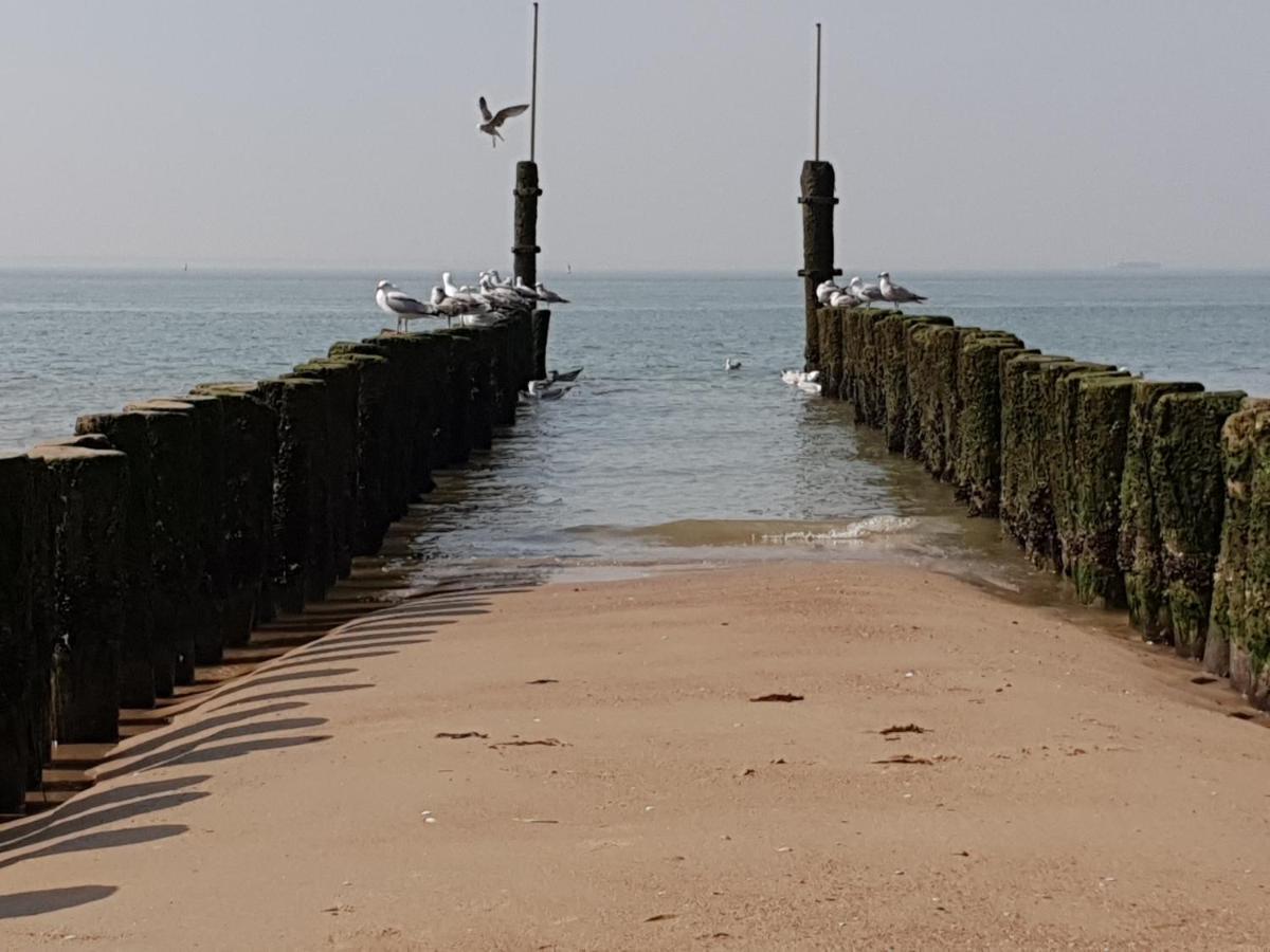 Rijksmonument Havenzicht, Met Zeezicht, Ligging Direct Aan Zee En Centrum Vlissingen Bagian luar foto