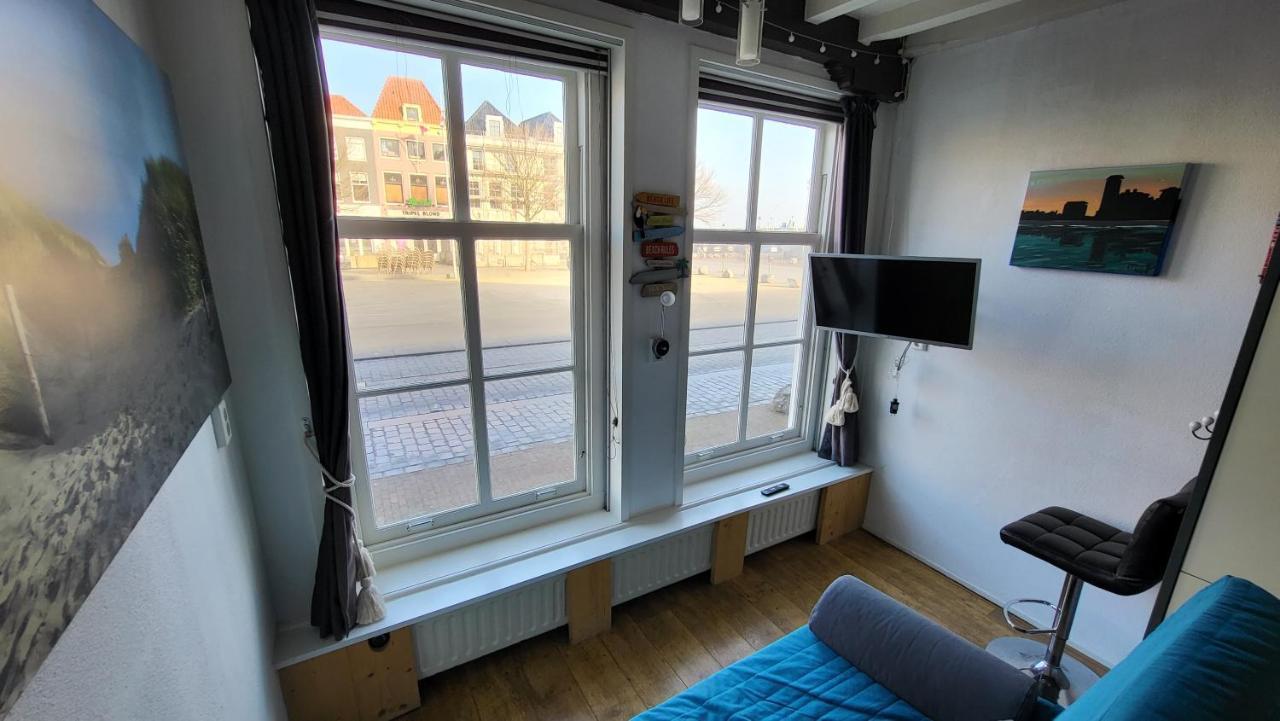 Rijksmonument Havenzicht, Met Zeezicht, Ligging Direct Aan Zee En Centrum Vlissingen Bagian luar foto